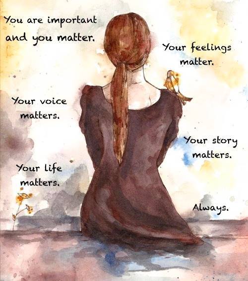 You Matter - Mary Costanza A Womans Heart and Soul